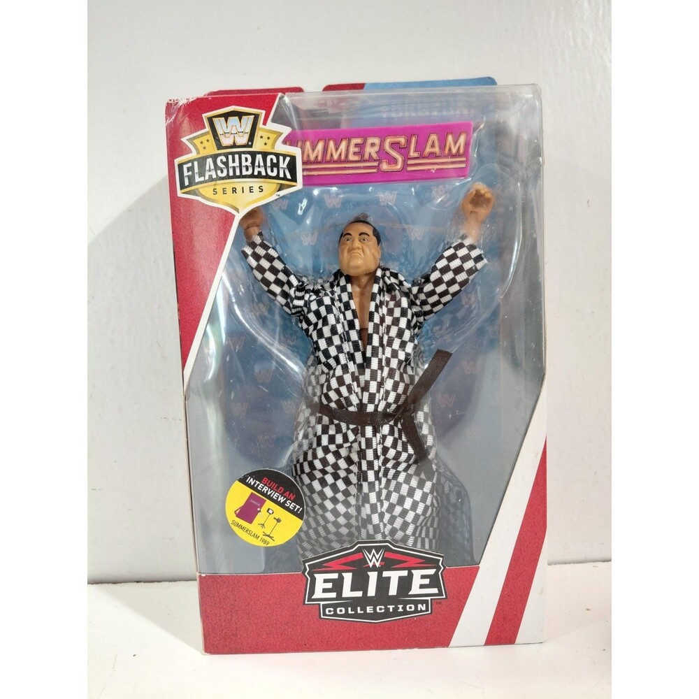Mattel WWE Elite Flashback SummerSlam Yokozunza Wrestling Action Figure w/box
